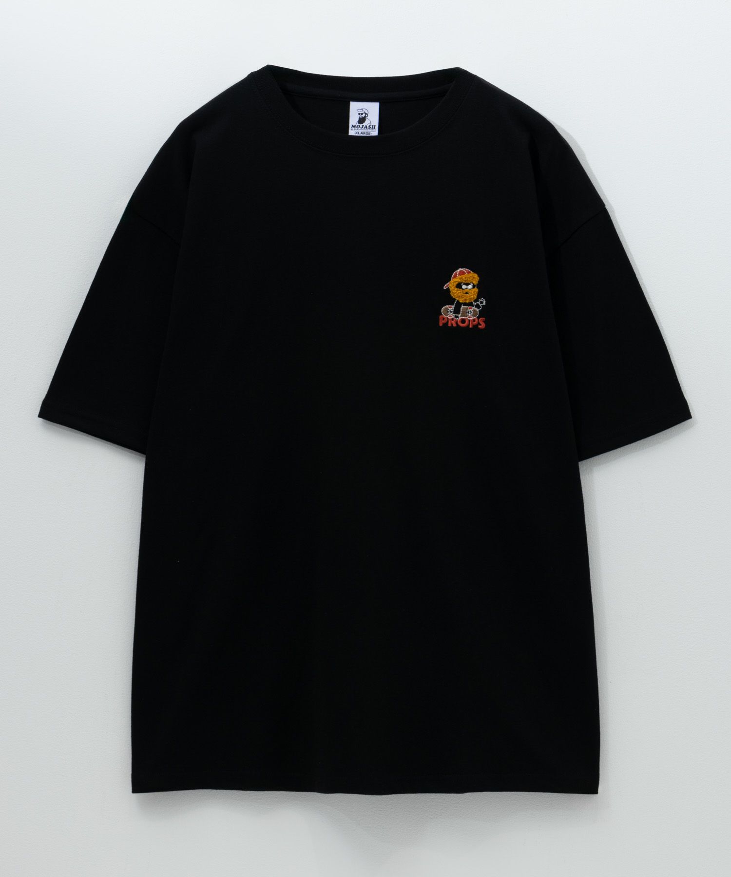 ひげサガラ刺繍ワンポイントTシャツ メンズ ネコポス 対応商品