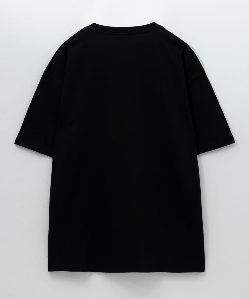 ひげサガラ刺繍ワンポイントTシャツ メンズ メール便 対応商品商品画像-4