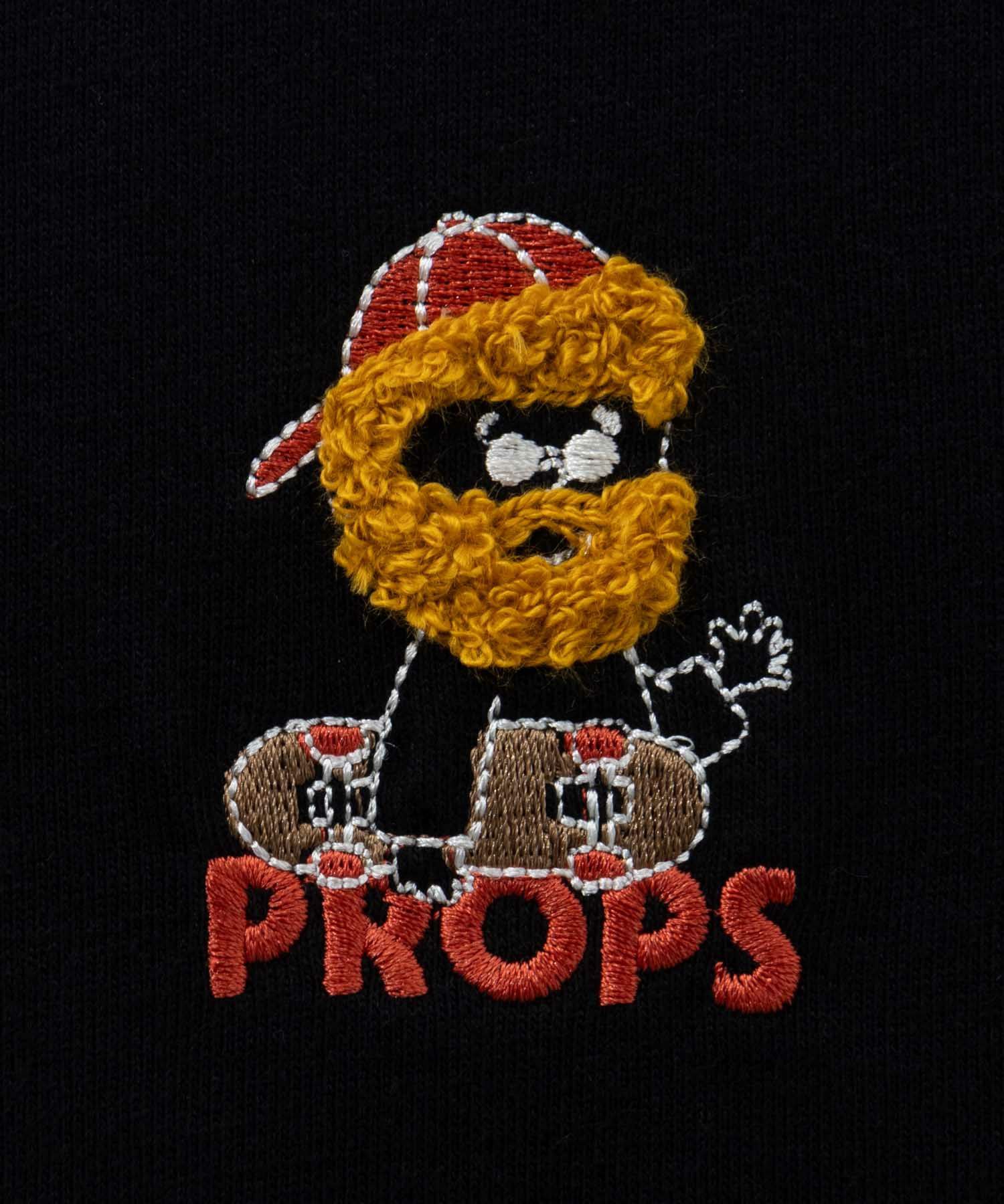 ひげサガラ刺繍ワンポイントTシャツ メンズ ネコポス 対応商品