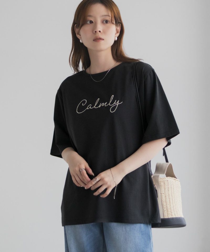 ★送料・関税込★LMC★DOODLE COLLAGE TEE★ T-GRAPHICS メッセージ刺繍Tシャツ レディース