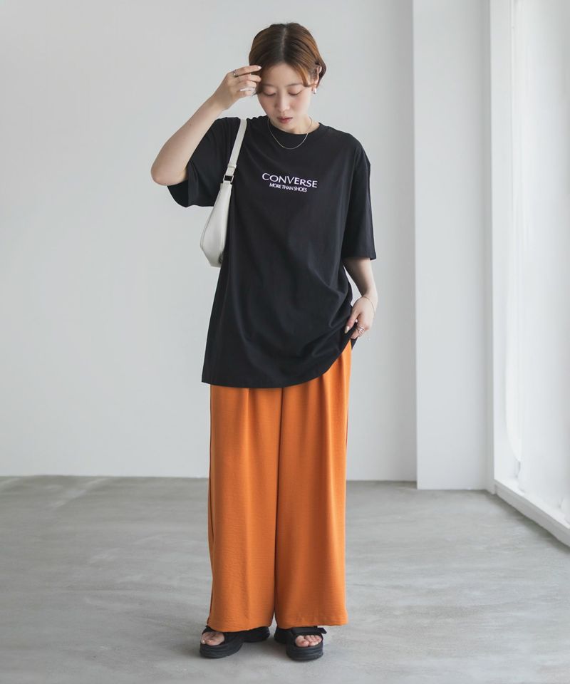 CONVERSE バック刺繍ルーズTシャツ レディース メール便 対応商品商品画像-10