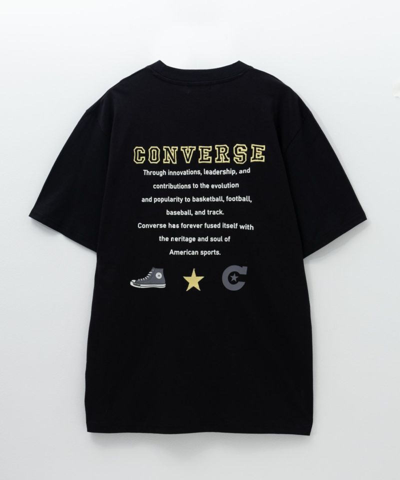 CONVERSE  バック刺繍ルーズTシャツ レディース メール便 対応商品商品画像-24
