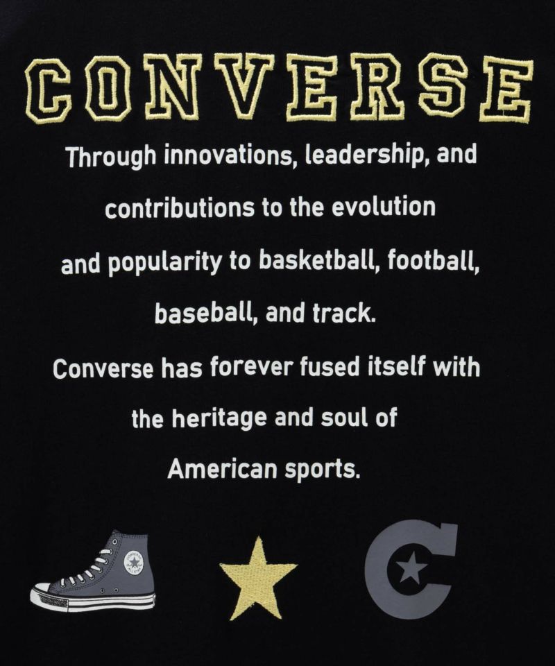 CONVERSE  バック刺繍ルーズTシャツ レディース メール便 対応商品商品画像-32