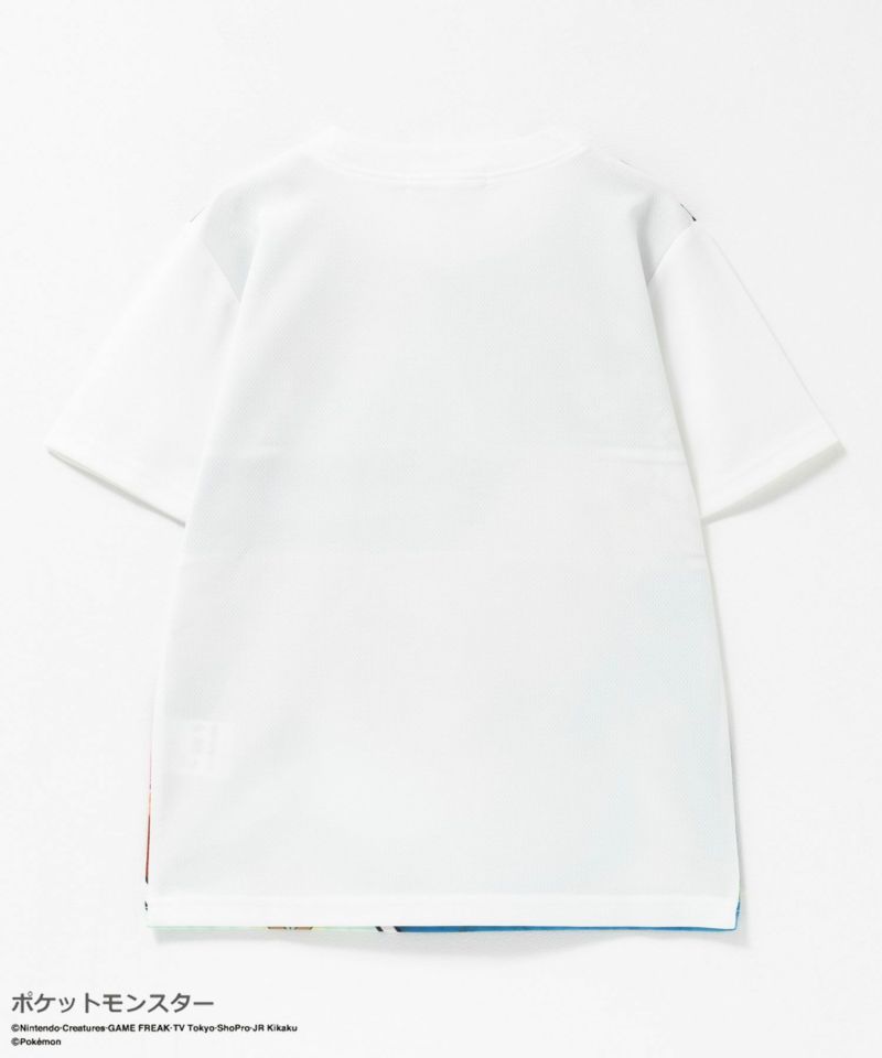 ポケットモンスター プリント半袖Tシャツ キッズ メール便 対応商品商品画像-2
