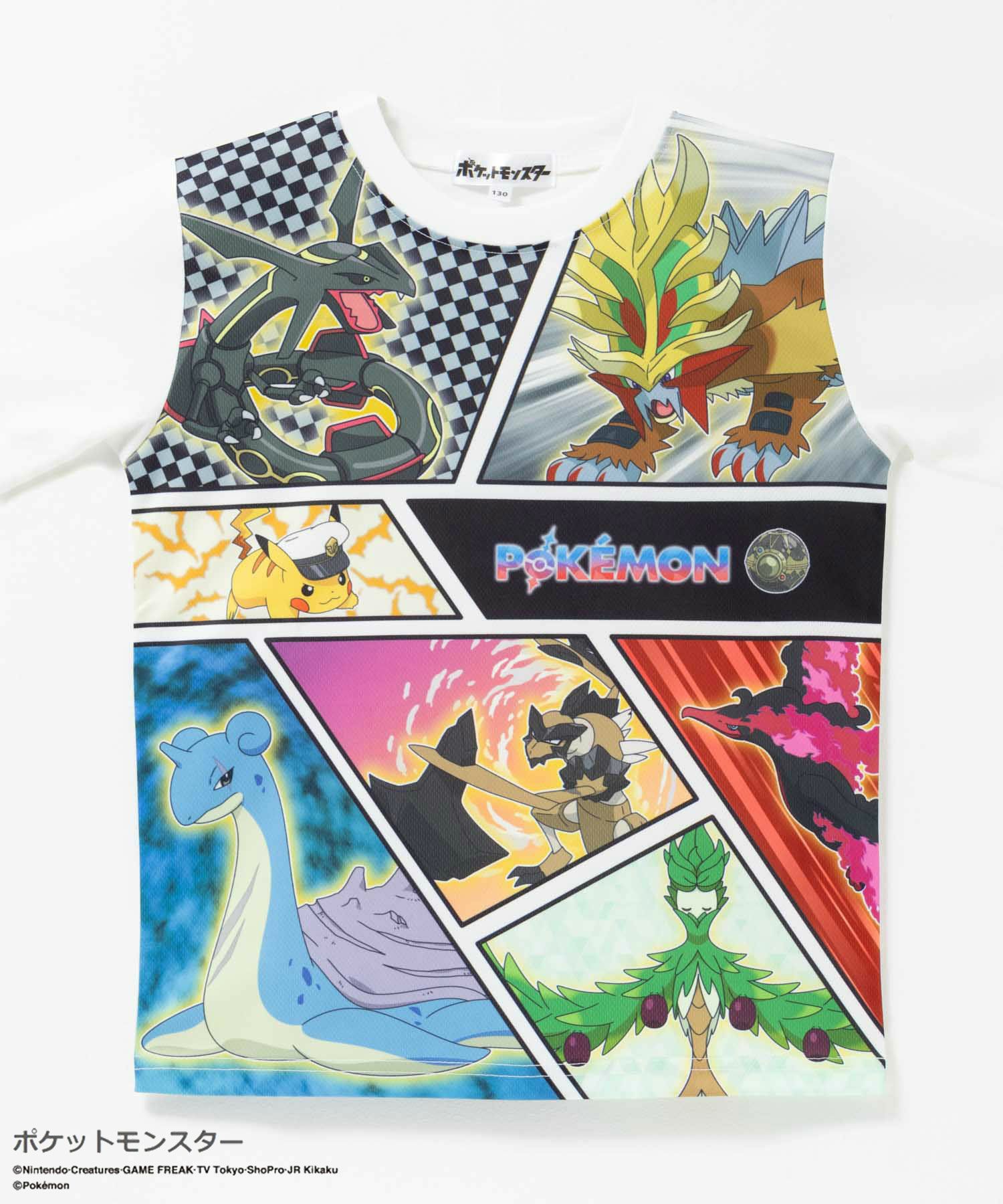ポケットモンスター プリント半袖Tシャツ キッズ メール便 対応商品商品画像-9