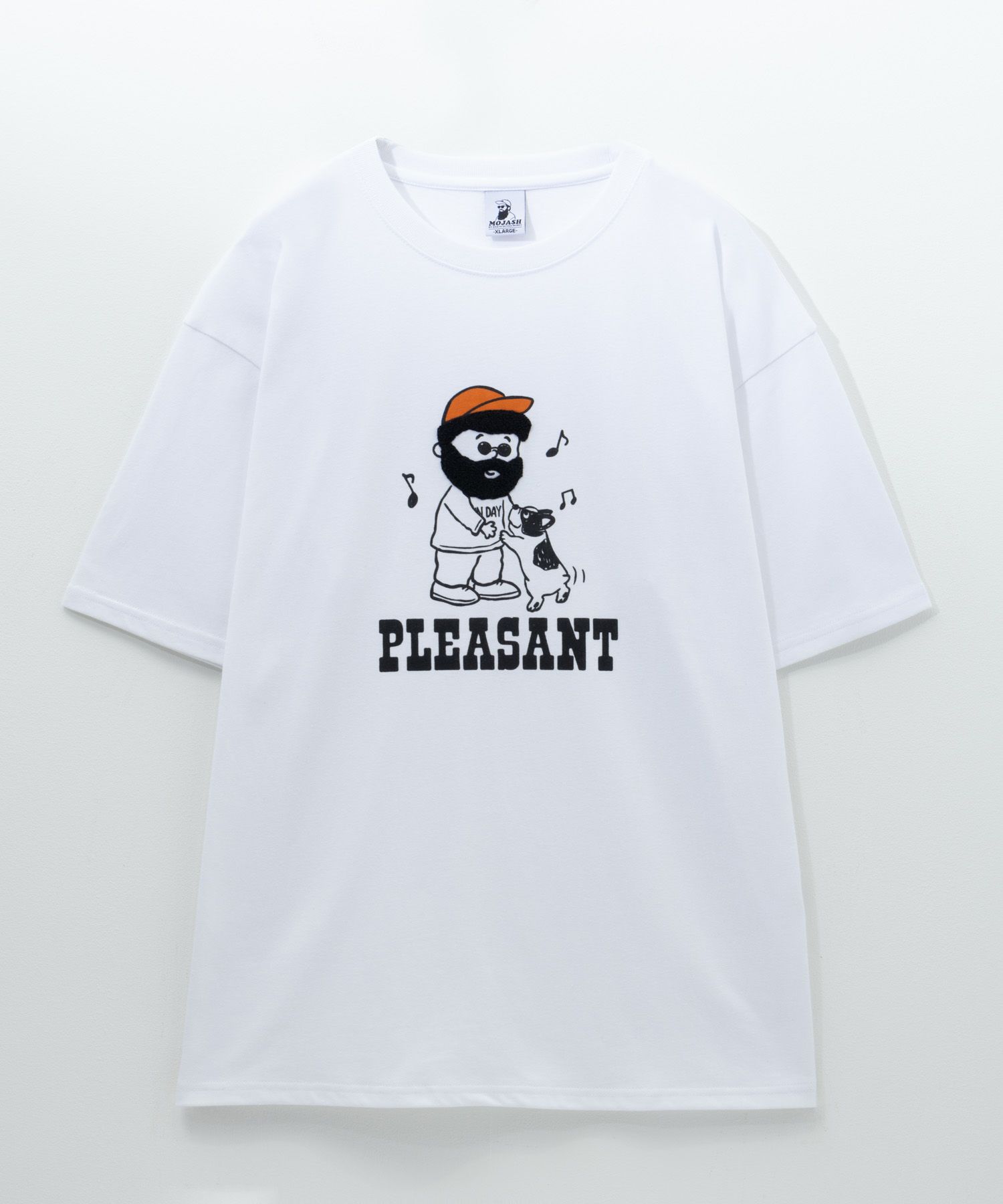 ひげサガラ刺繍Tシャツ メンズ メール便 対応商品商品画像-1