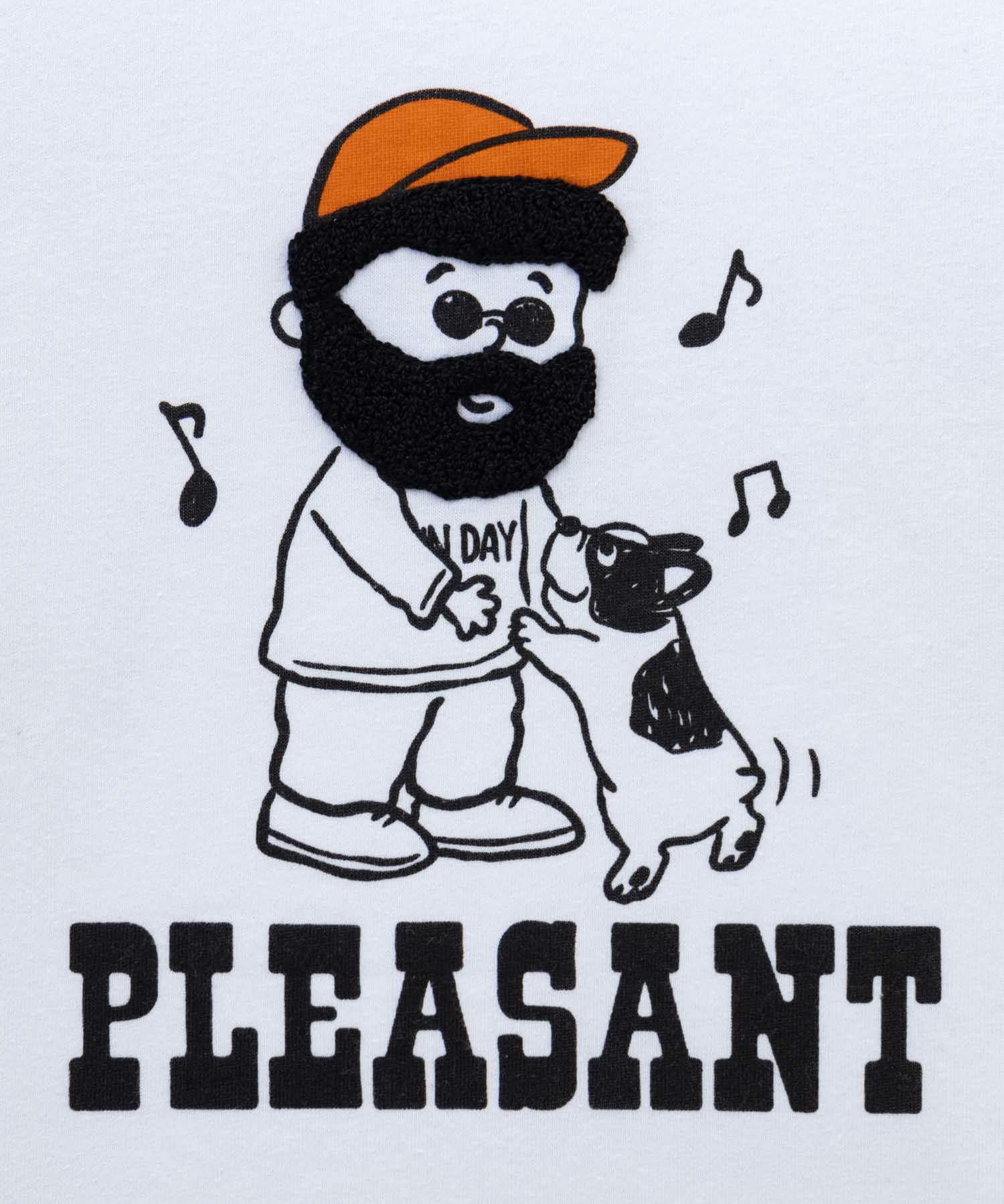 ひげサガラ刺繍Tシャツ メンズ ネコポス 対応商品