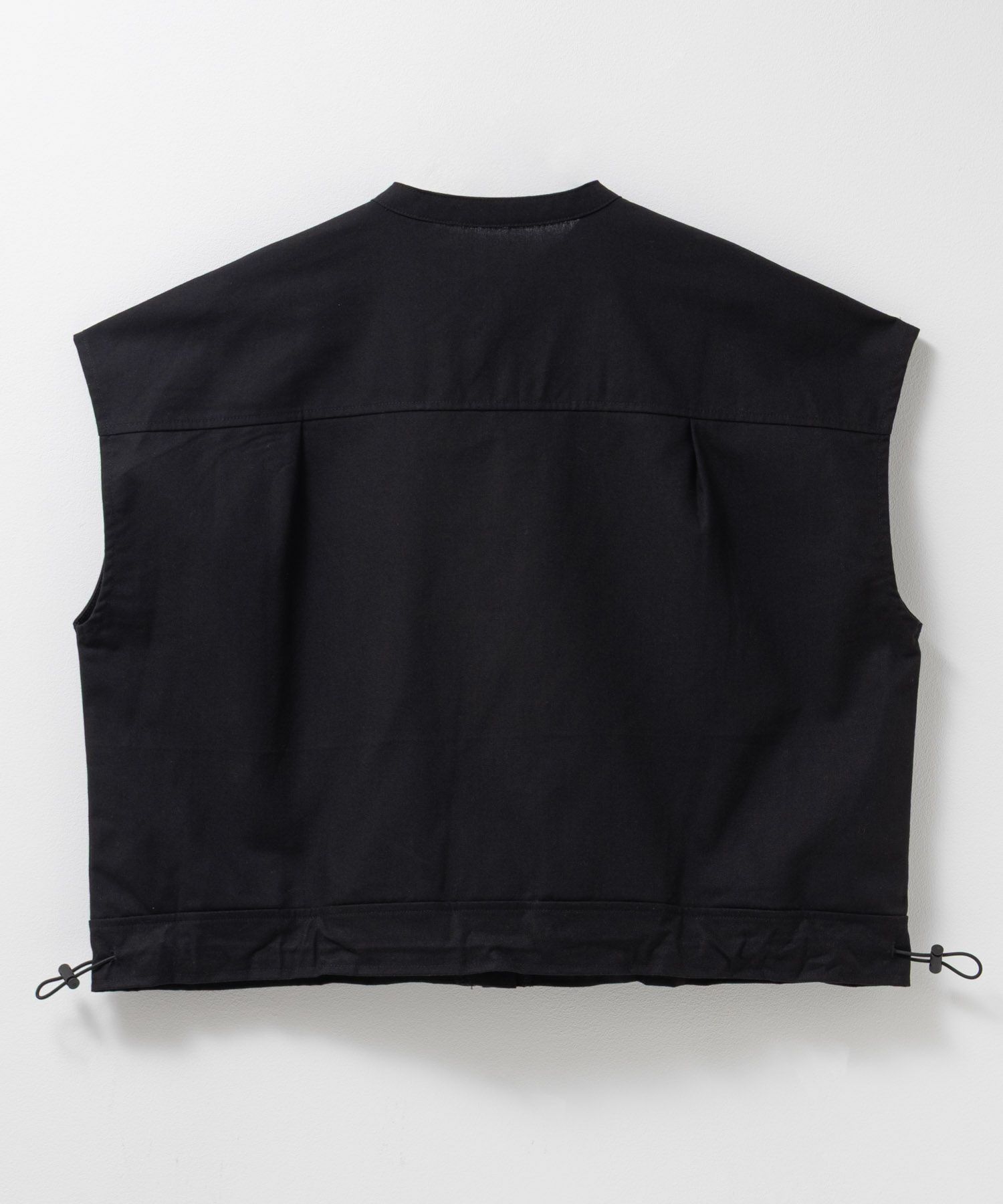 Idnes リネンライクノーカラージャケット レディース商品画像-18