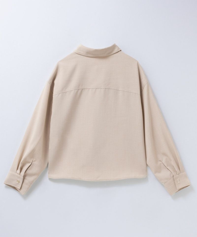 Idnes リネンライクコンパクトシャツ レディース商品画像-31