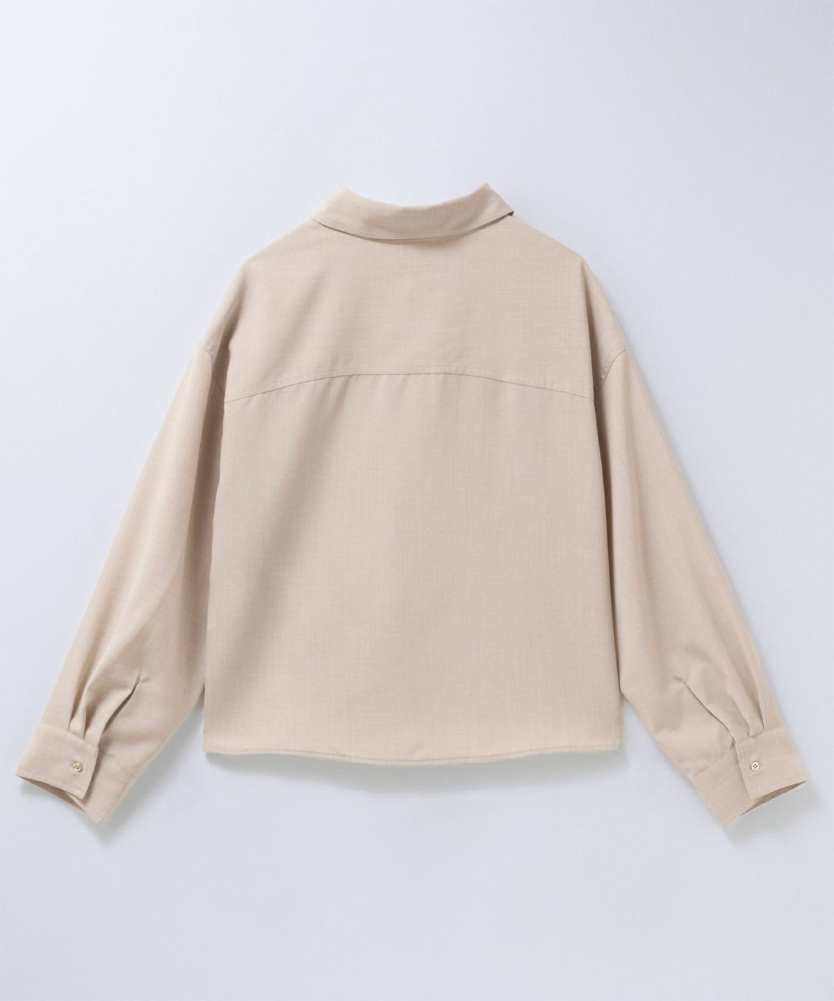 Idnes リネンライクコンパクトシャツ レディース