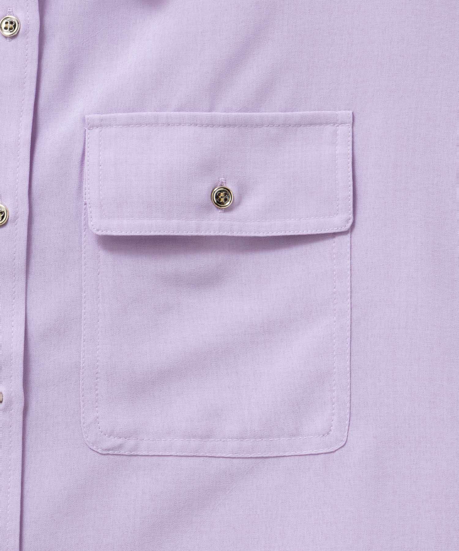 Idnes リネンライクコンパクトシャツ レディース商品画像-34