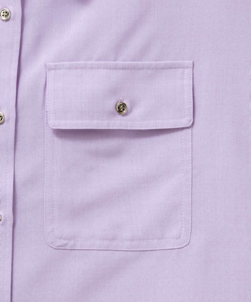 Idnes リネンライクコンパクトシャツ レディース商品画像-34