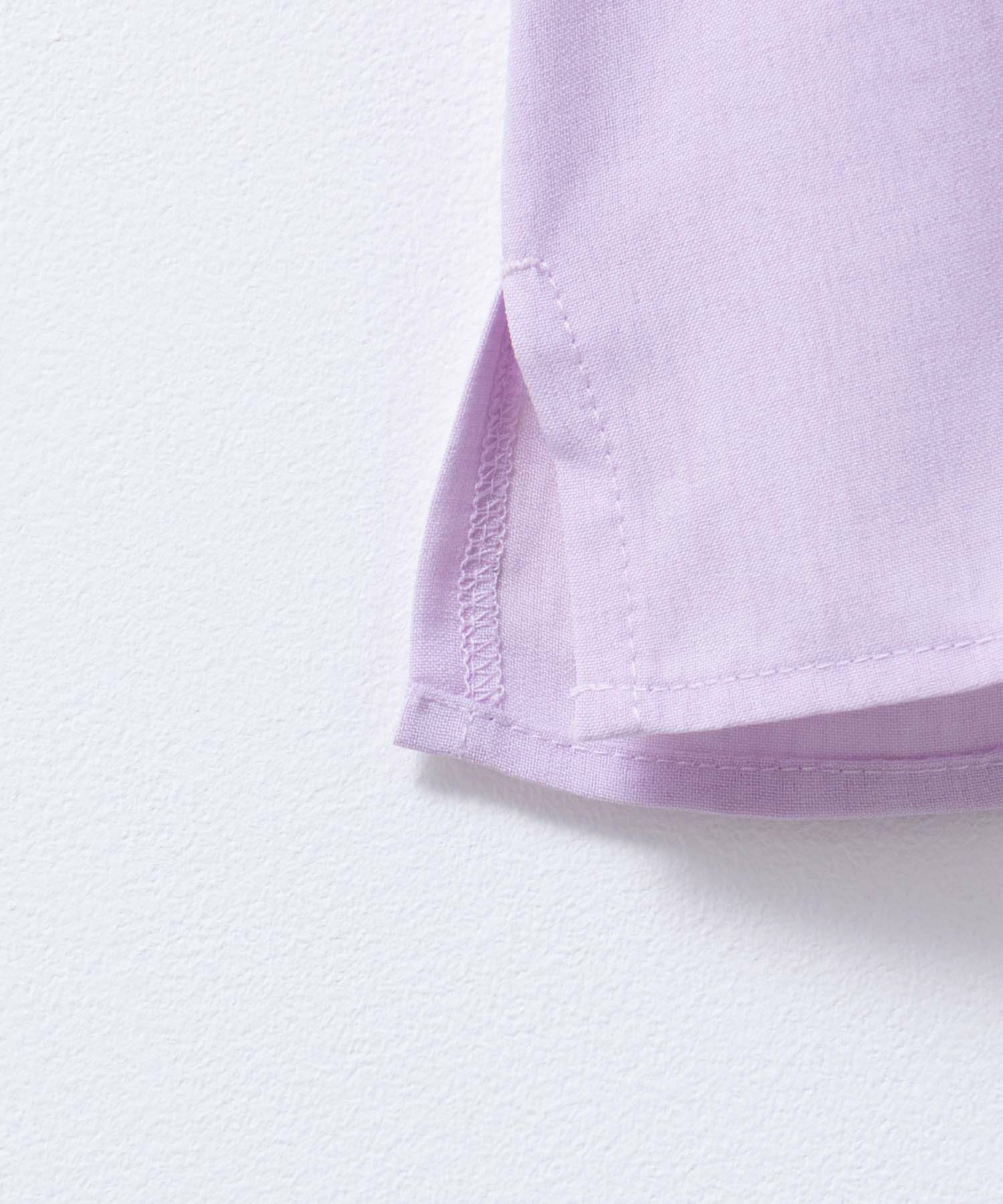 Idnes リネンライクコンパクトシャツ レディース