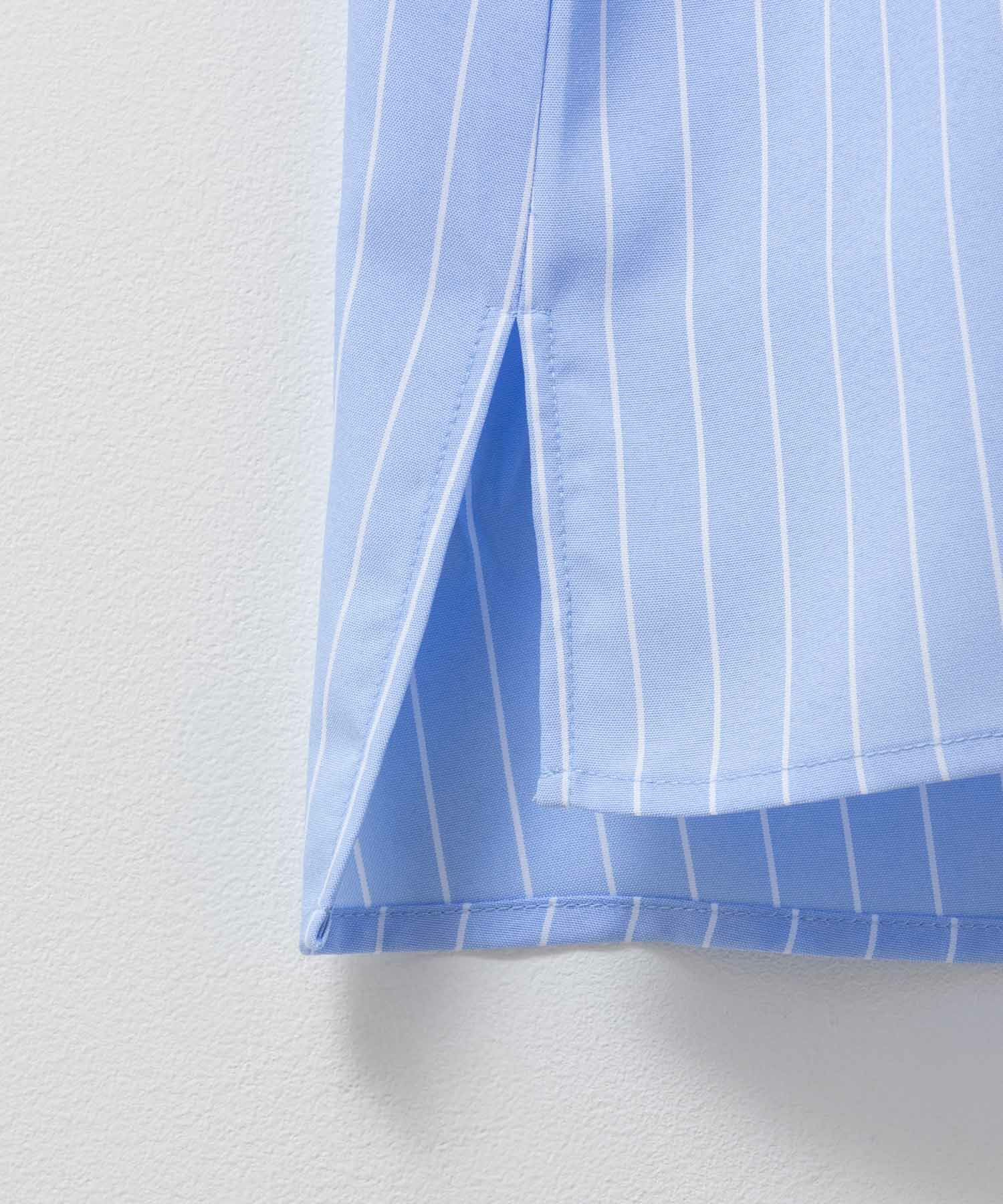 Idnes 袖タックストライプブラウス レディース商品サムネイル-23