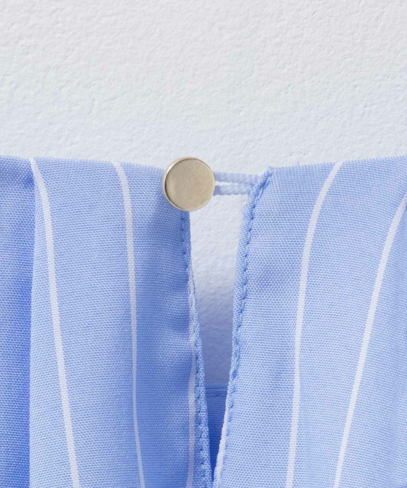 Idnes 袖タックストライプブラウス レディース商品画像-24