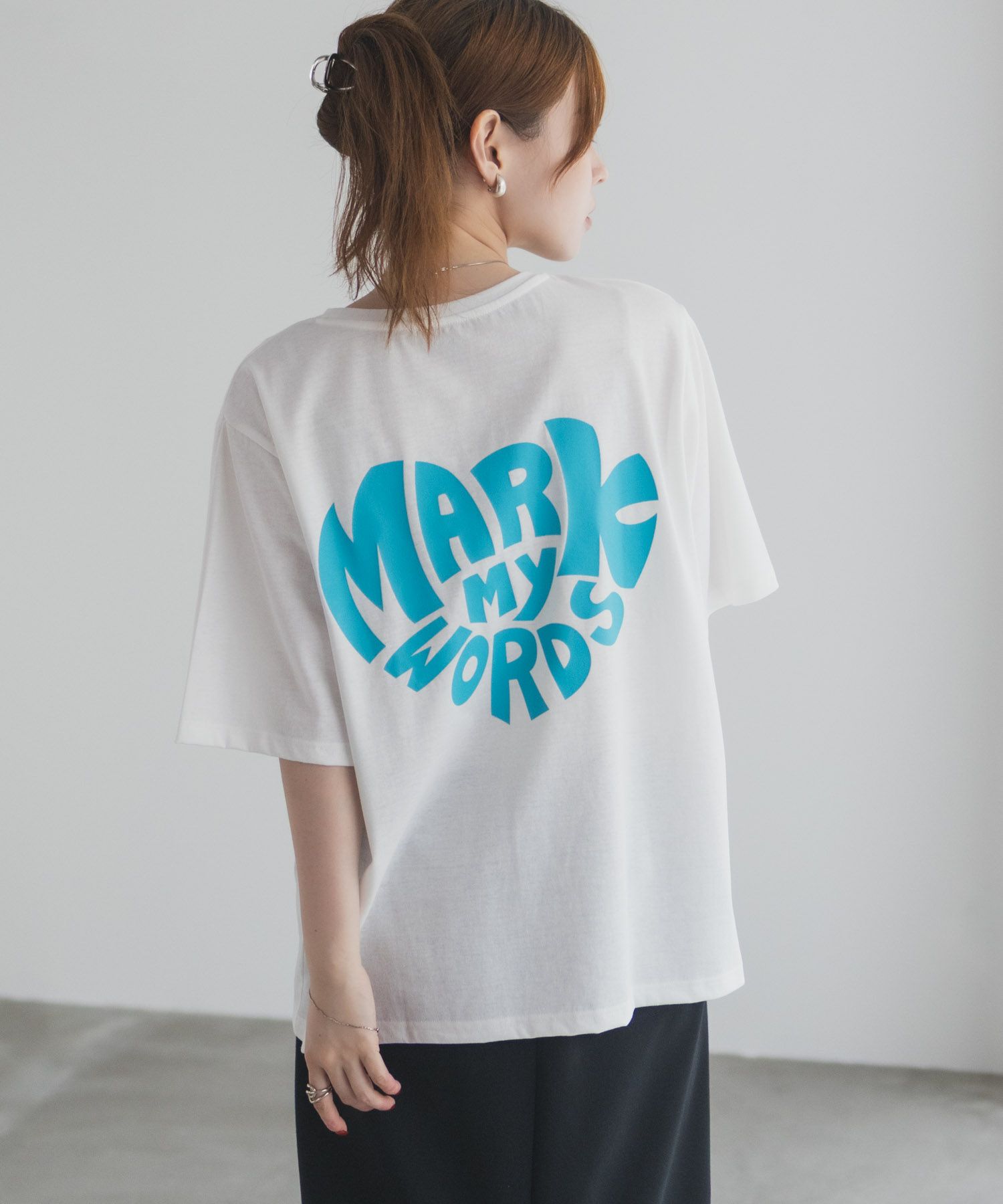 T-GRAPHICS  バックプリントTシャツ レディース メール便 対応商品商品サムネイル-2