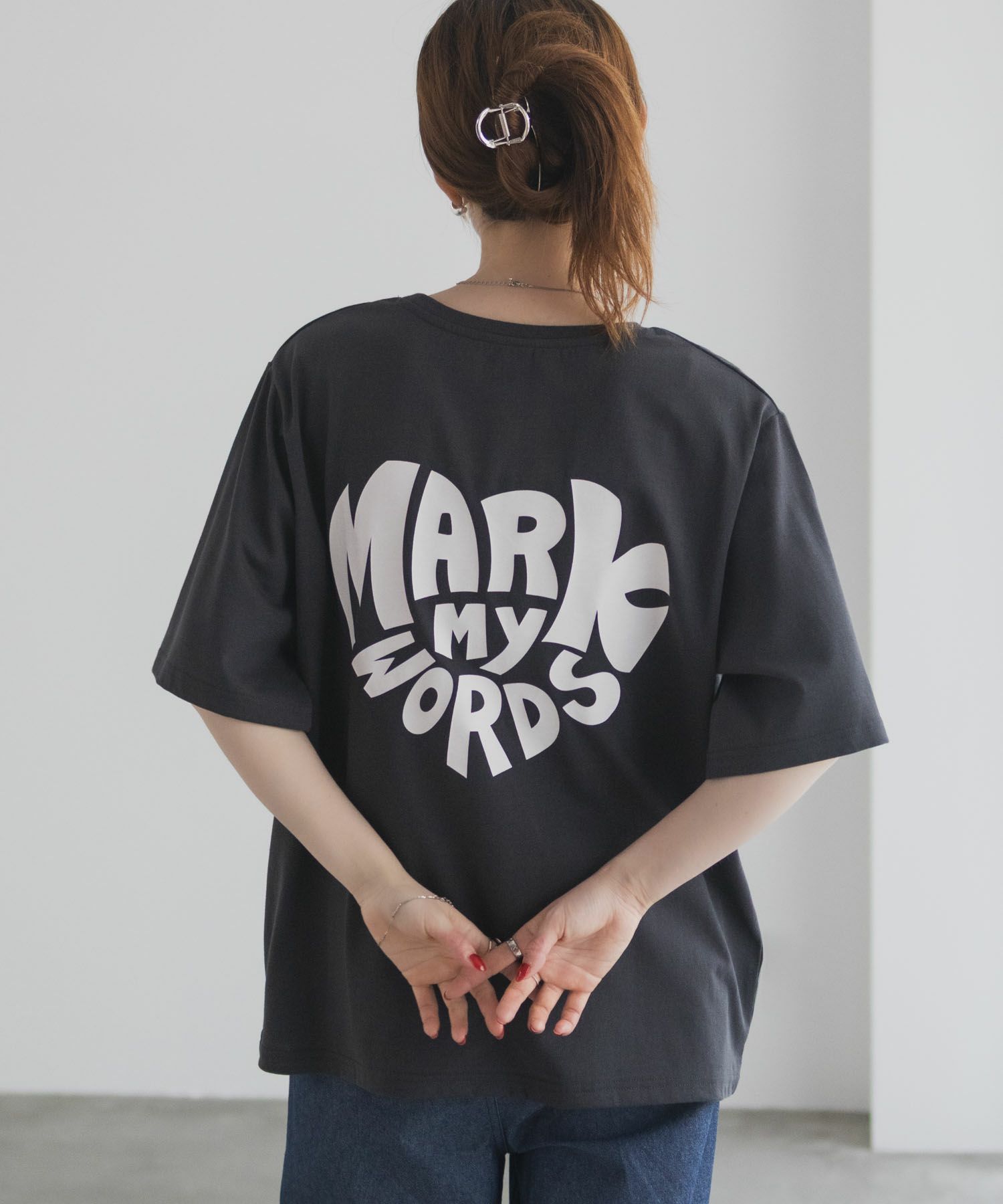 T-GRAPHICS  バックプリントTシャツ レディース メール便 対応商品商品サムネイル-5