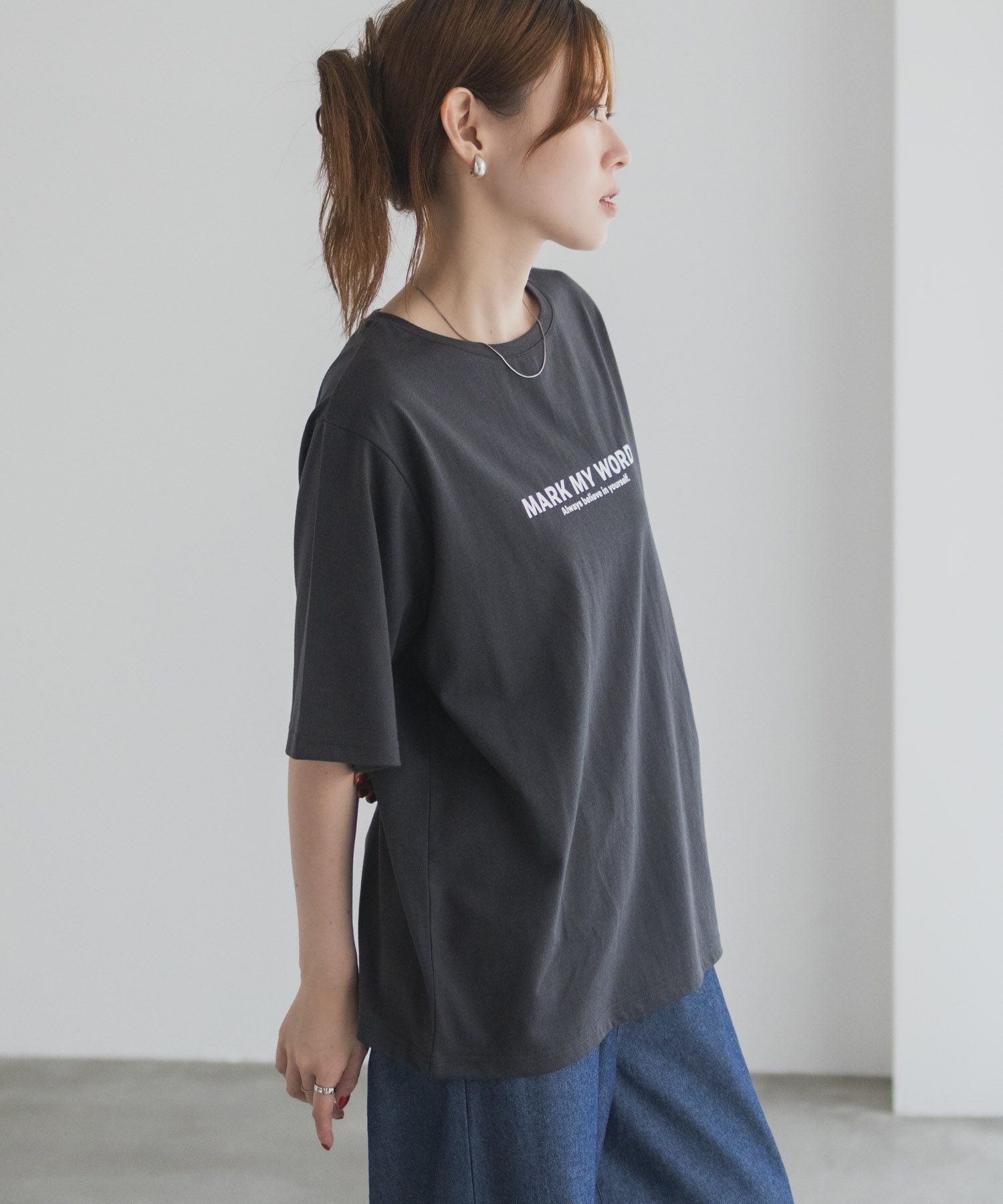 T-GRAPHICS  バックプリントTシャツ レディース メール便 対応商品商品サムネイル-7