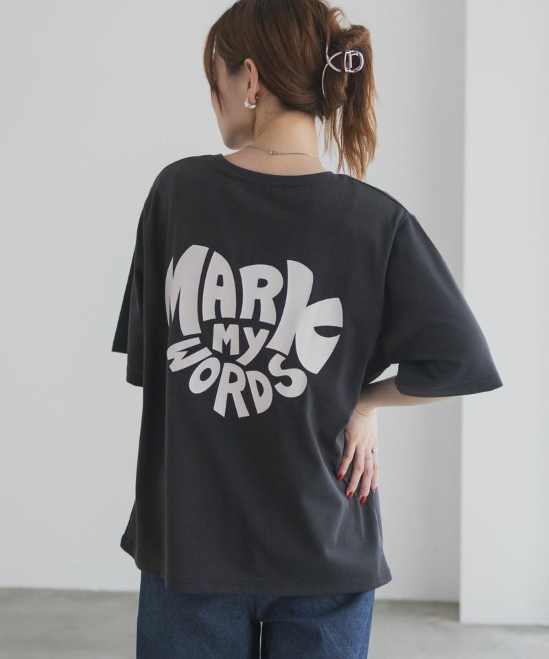 人気商品 MAXMARA リボンロゴTシャツ グラフィック プリントT Max Mara - Max Mara マックスマーラ ロゴプリントTシャツ の