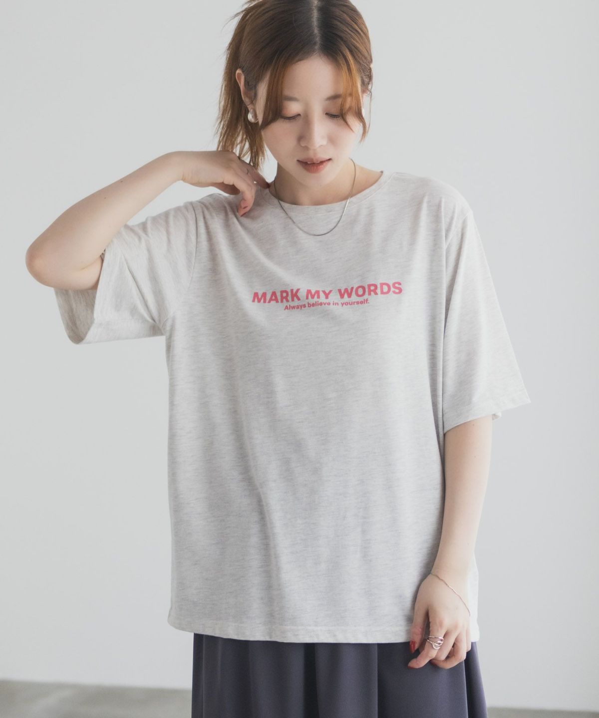 T-GRAPHICS バックプリントTシャツ レディース ネコポス 対応商品