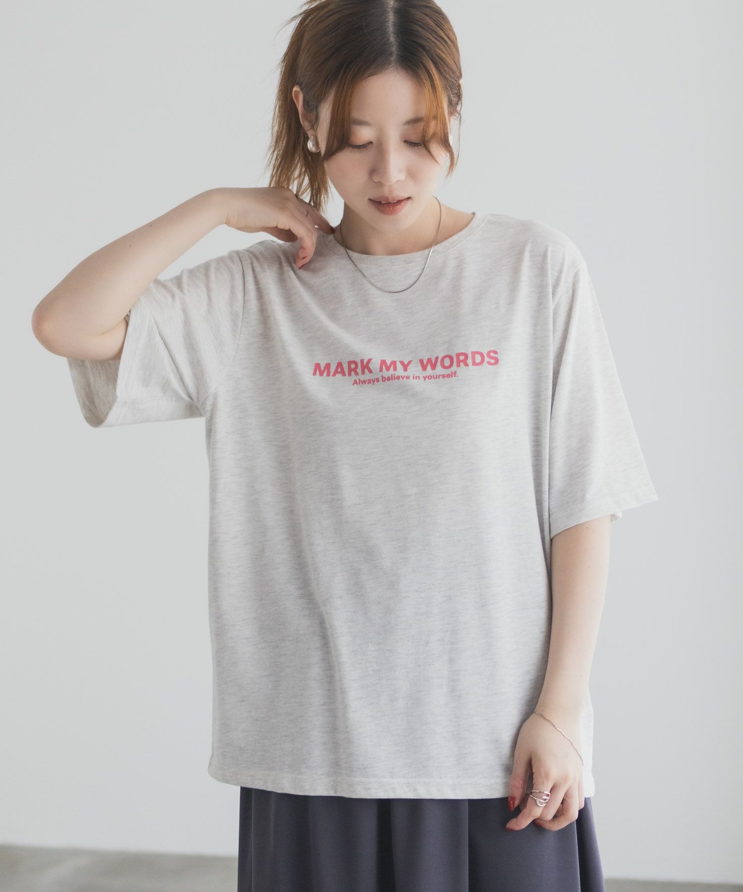 T-GRAPHICS  バックプリントTシャツ レディース メール便 対応商品商品サムネイル-14