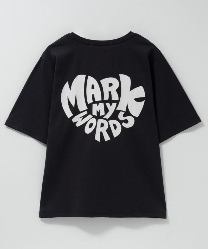 【 】オンブレ・バックプリント/グラフィックTシャツ サークルバックプリントTシャツ(130 ホワイト): トップス