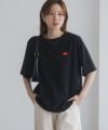 T-GRAPHICS  ハート刺繍Tシャツ レディース メール便 対応商品商品サムネイル-2