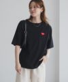 T-GRAPHICS  ハート刺繍Tシャツ レディース メール便 対応商品商品サムネイル-14
