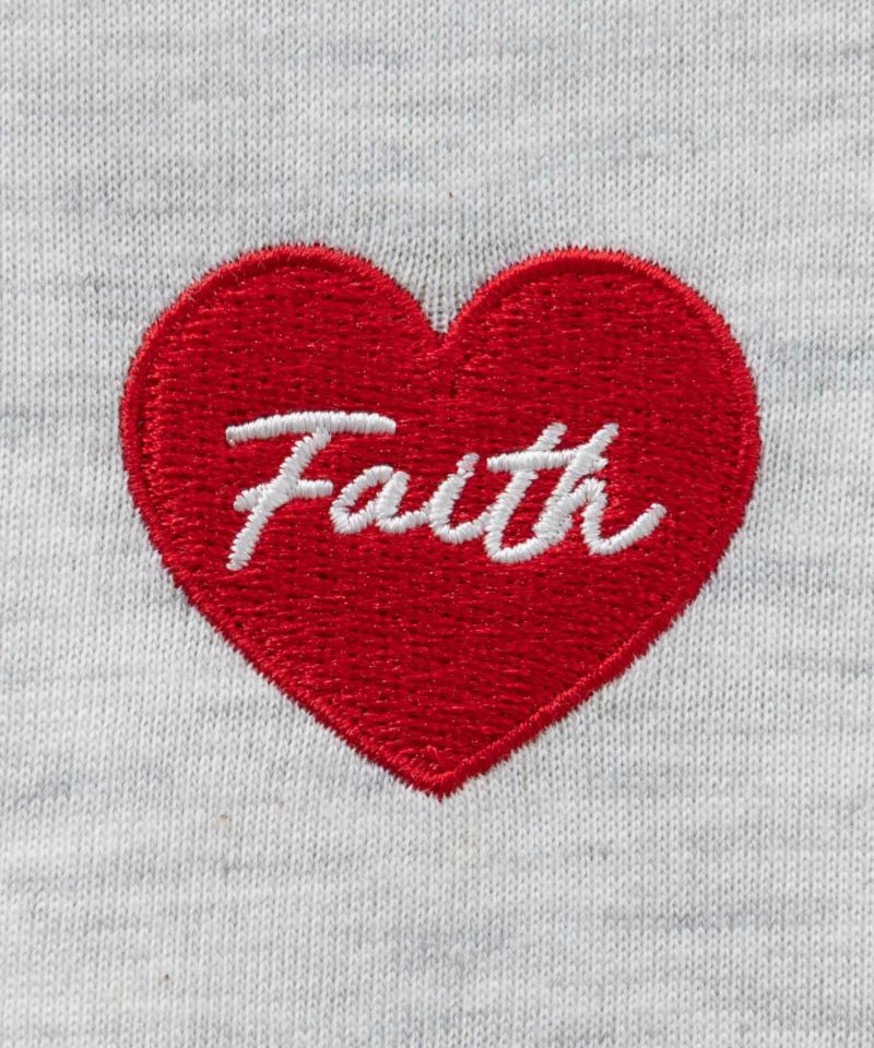 T-GRAPHICS ハート刺繍Tシャツ レディース メール便 対応商品商品画像-27