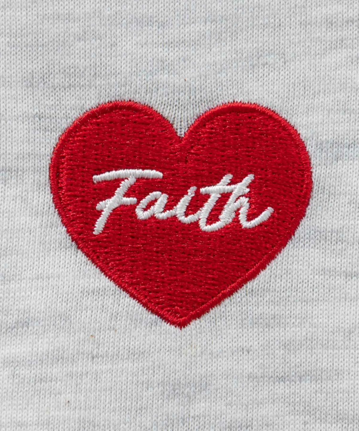 T-GRAPHICS ハート刺繍Tシャツ レディース ネコポス 対応商品