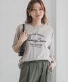 T-GRAPHICS メッセージ刺繍Tシャツ レディース ネコポス 対応商品
