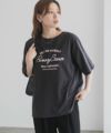 T-GRAPHICS メッセージ刺繍Tシャツ レディース ネコポス 対応商品