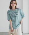 T-GRAPHICS メッセージ刺繍Tシャツ レディース ネコポス 対応商品