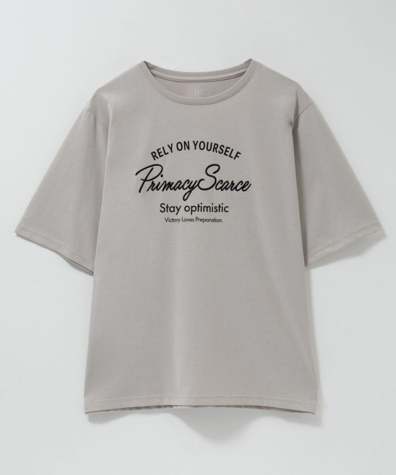 T-GRAPHICS メッセージ刺繍Tシャツ レディース メール便 対応商品商品画像-21