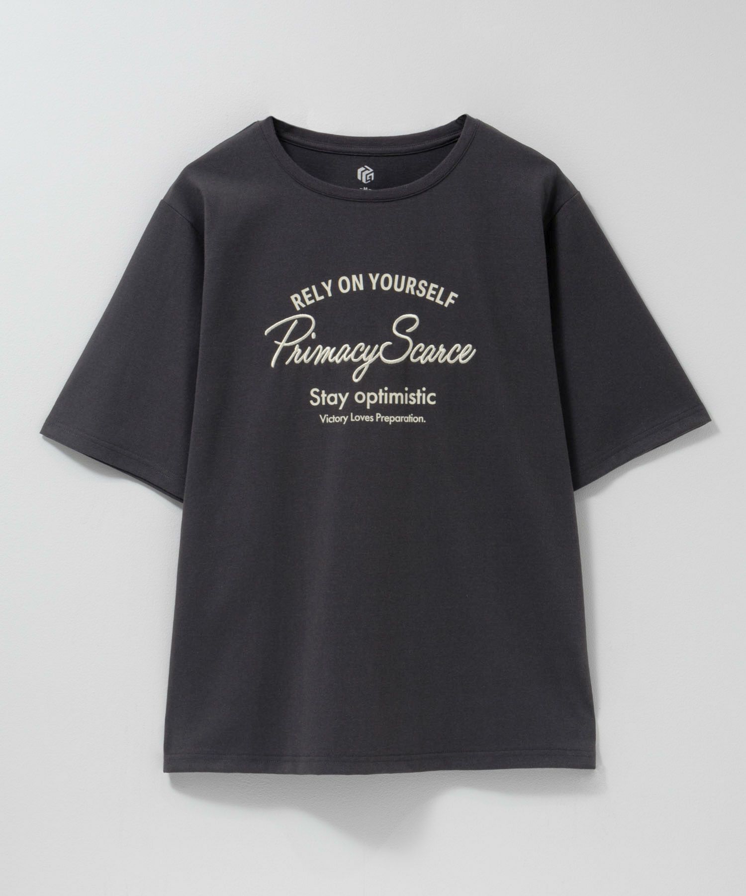 T-GRAPHICS メッセージ刺繍Tシャツ レディース ネコポス 対応商品