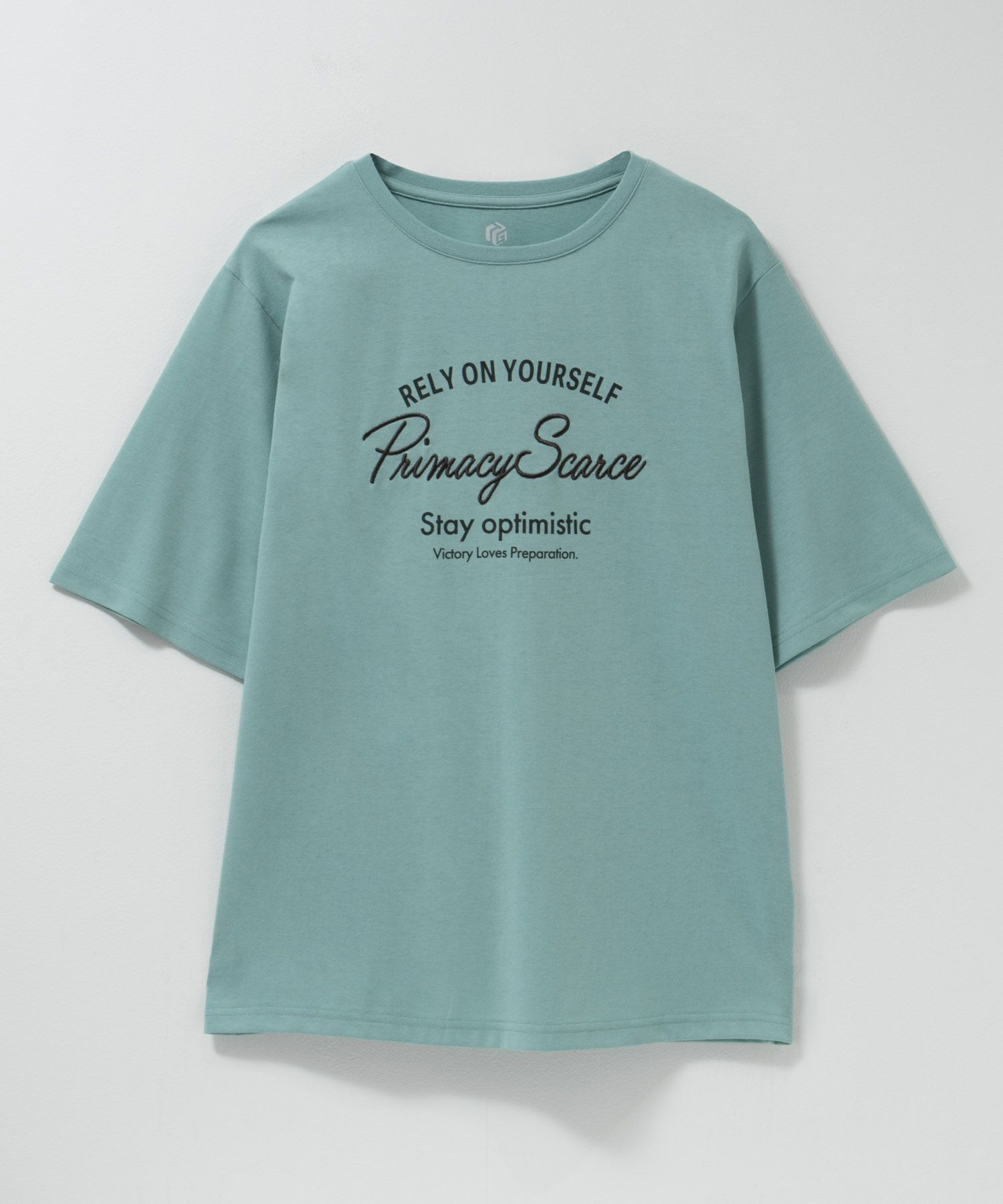 T-GRAPHICS メッセージ刺繍Tシャツ レディース ネコポス 対応商品