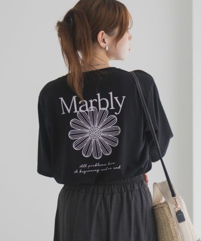 T-GRAPHICS  フラワープリントTシャツ レディース ネコポス 対応商品