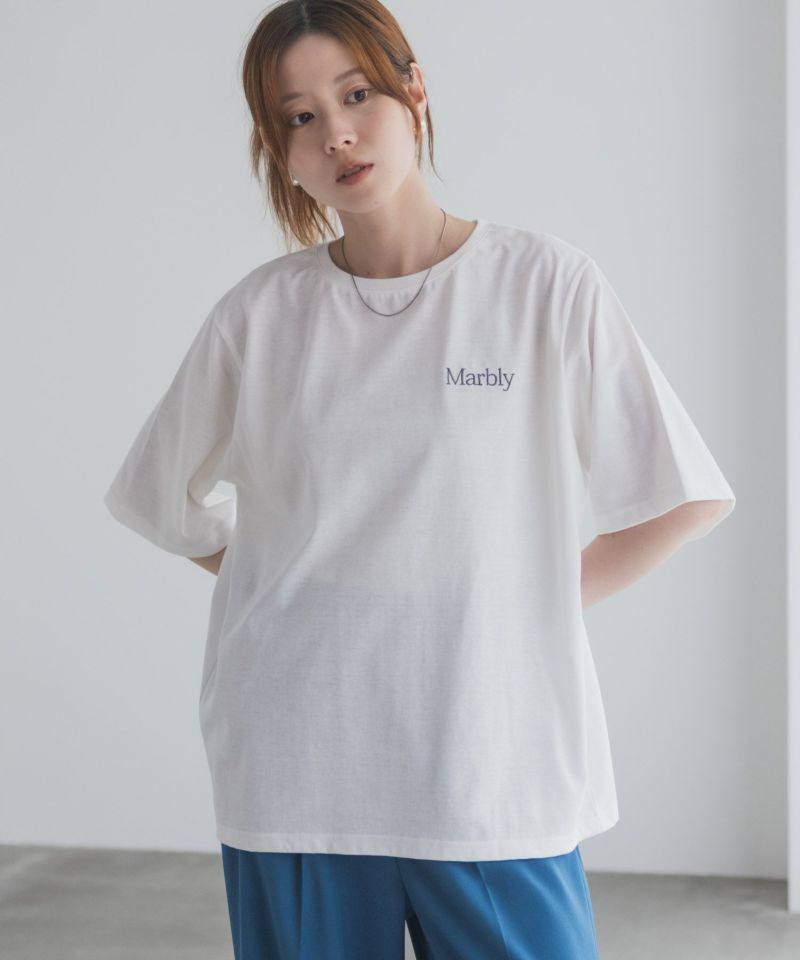 新品未使用♡ フラワーロゴTシャツ T-GRAPHICS フラワープリントTシャツ レディース