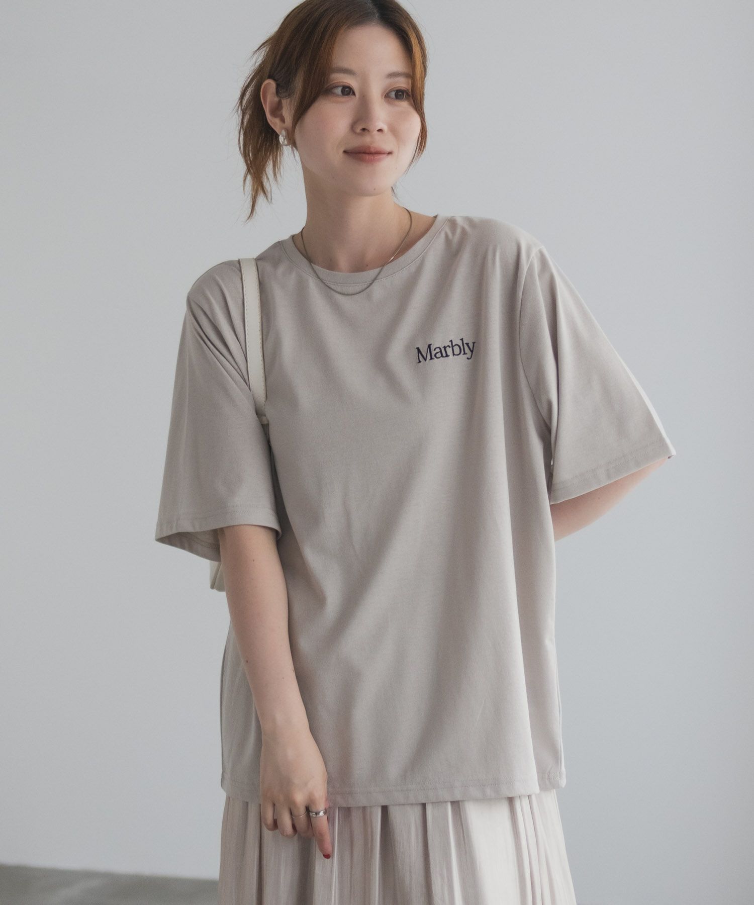 T-GRAPHICS  フラワープリントTシャツ レディース メール便 対応商品商品画像-17