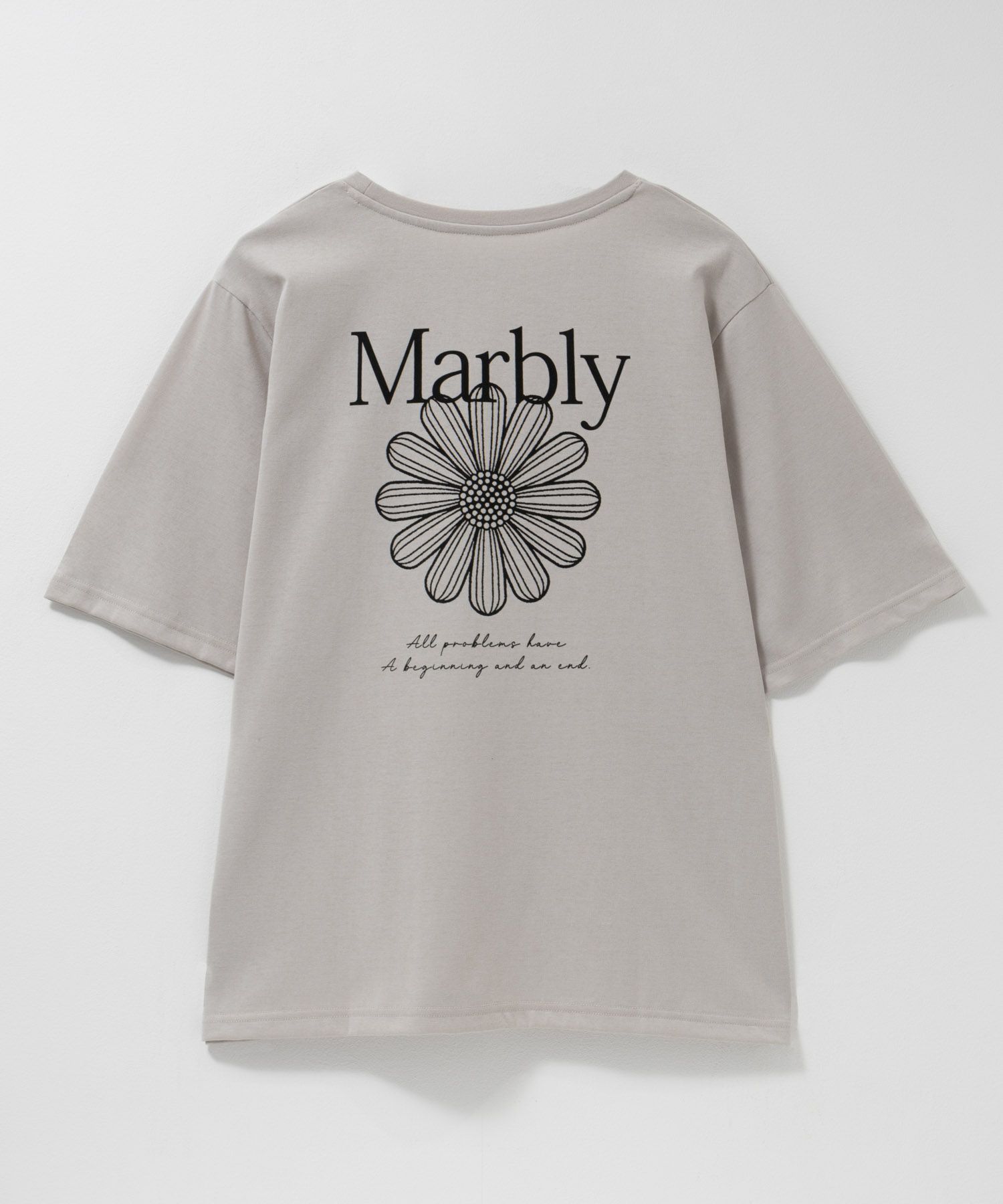 T-GRAPHICS フラワープリントTシャツ レディース ネコポス 対応商品