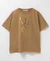 Idnes MERCI箔プリントTシャツ レディース ネコポス 対応商品