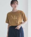 Idnes MERCI箔プリントTシャツ レディース ネコポス 対応商品