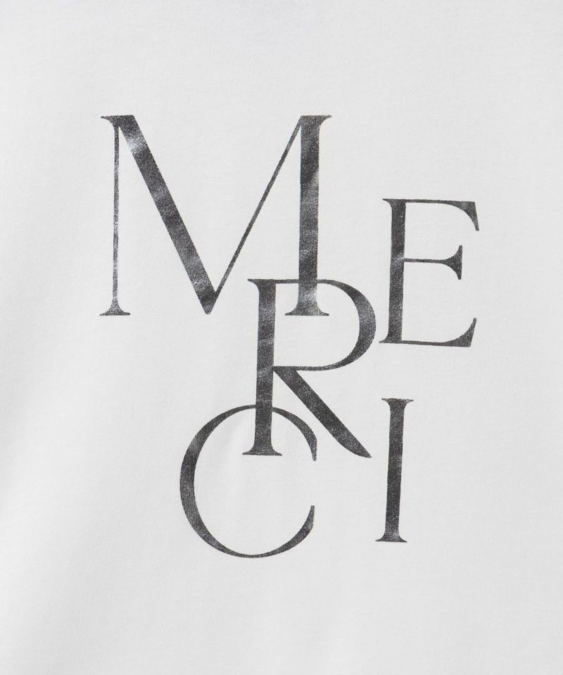 Idnes MERCI箔プリントTシャツ レディース メール便 対応商品商品画像-26