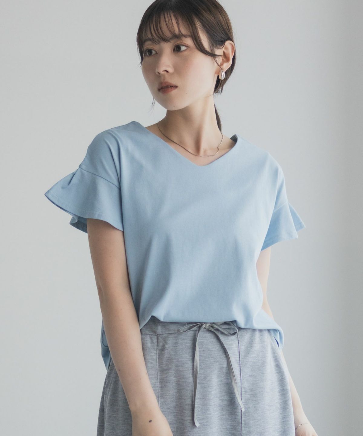 Idnes スリーブデザインTシャツ レディース ネコポス 対応商品