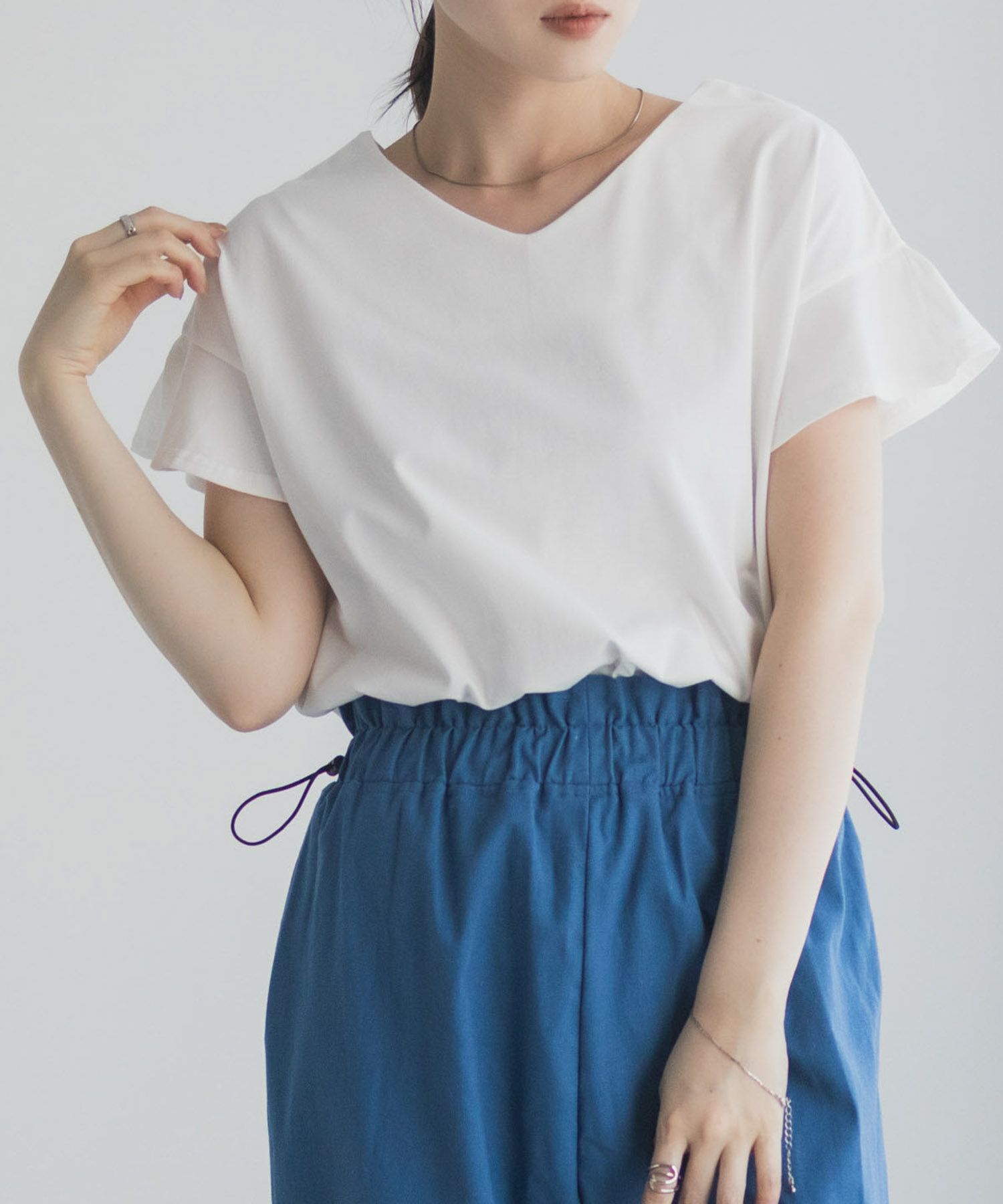 Idnes スリーブデザインTシャツ レディース ネコポス 対応商品