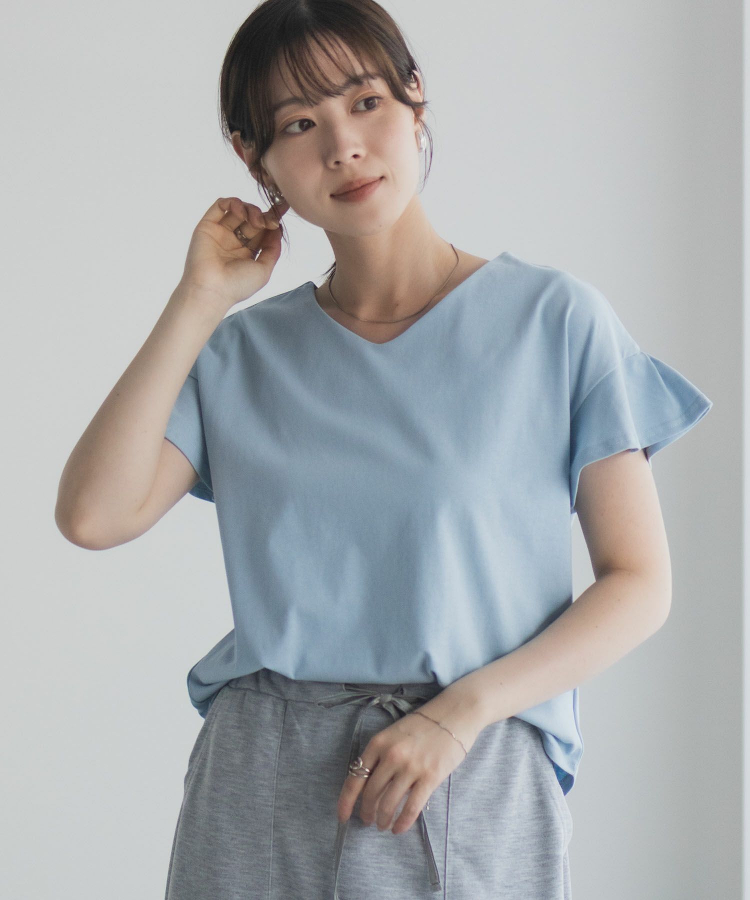 Idnes スリーブデザインTシャツ レディース ネコポス 対応商品