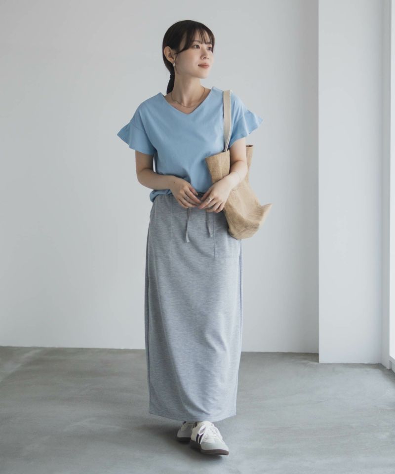 Idnes スリーブデザインTシャツ レディース メール便 対応商品商品画像-10