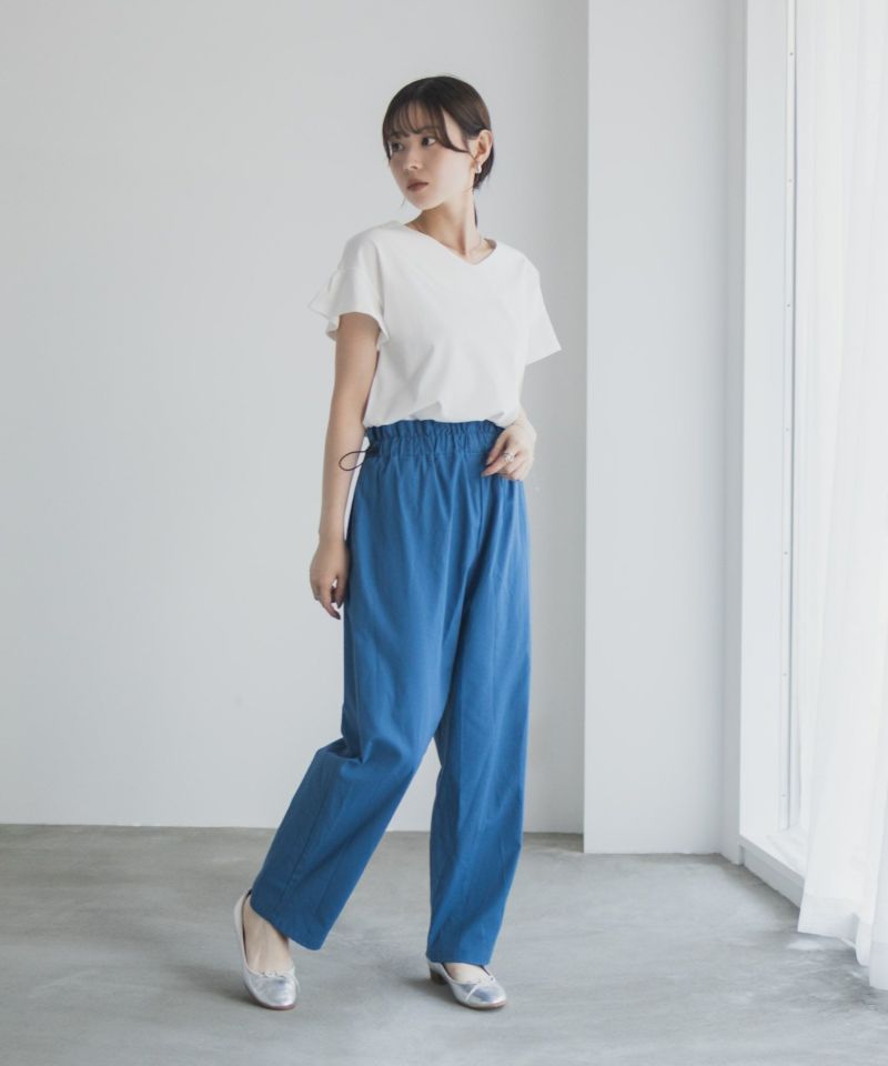 Idnes スリーブデザインTシャツ レディース メール便 対応商品商品画像-15