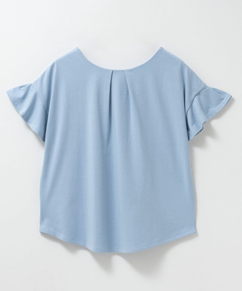 Idnes スリーブデザインTシャツ レディース メール便 対応商品商品画像-22