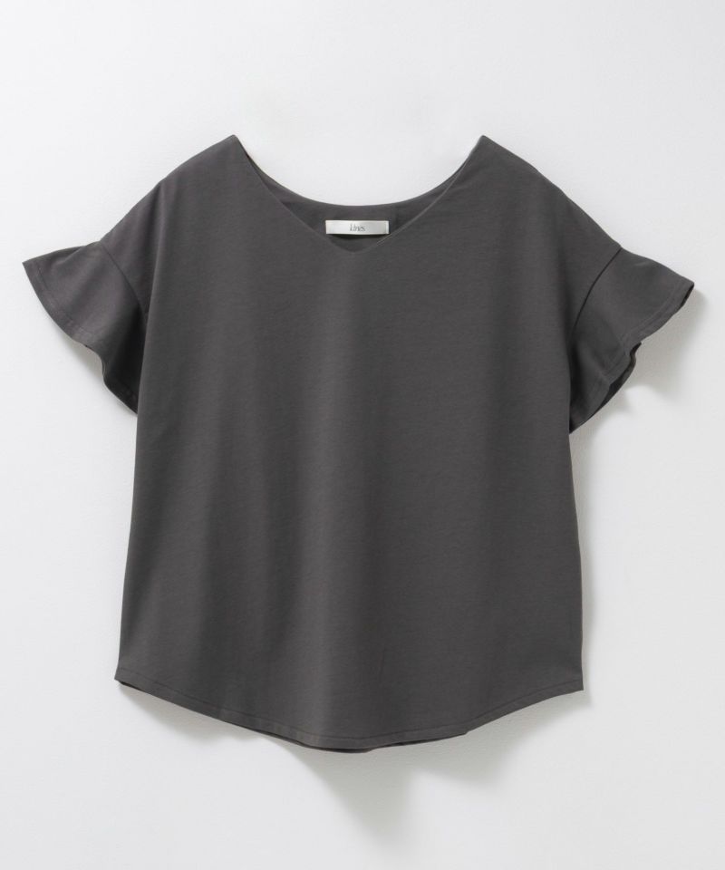 Idnes スリーブデザインTシャツ レディース メール便 対応商品商品画像-25